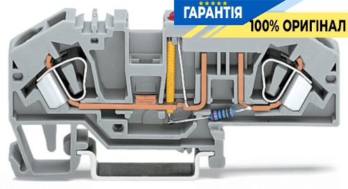 Проходная клемма Wago 282-698/281-413