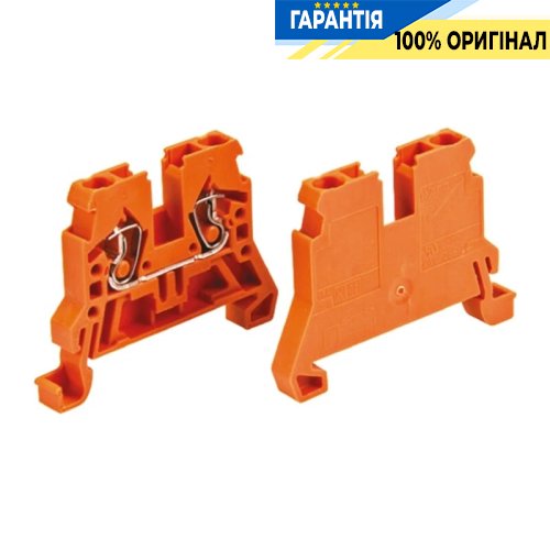 Прохідна клемма 2-провідна, оранж Wago 870-902