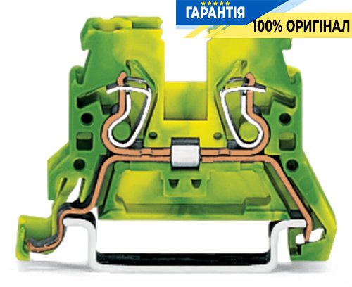 Клемма проходная для заземл 2я Wago 870-907