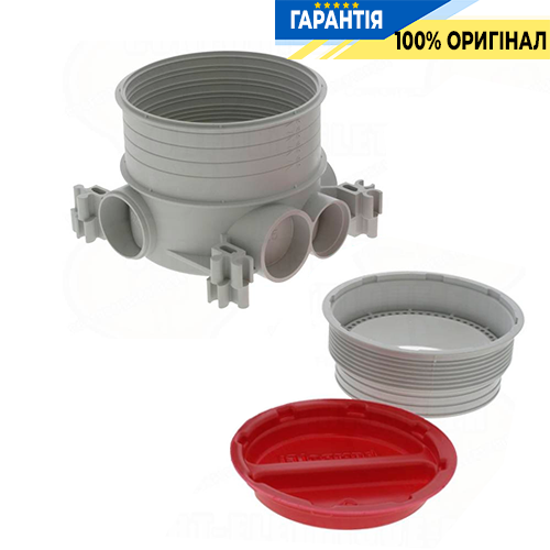 Монтажна коробка Batibox для встановлення підлогових розеток у бетон Legrand, d=80 mm 81988
