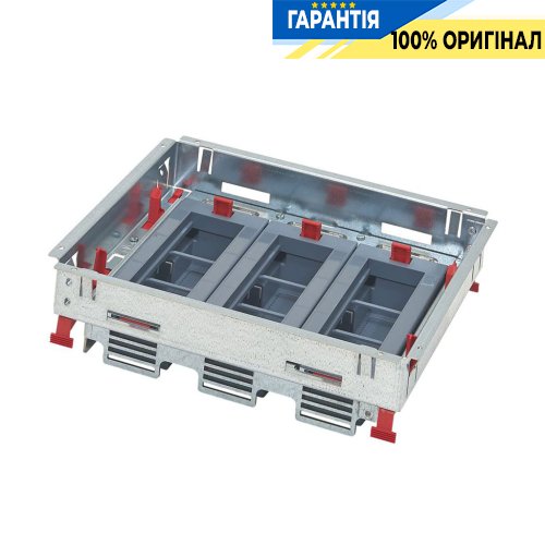 Основа для встановлення ЕУІ в підлогу (гориз.положення) з регулюванням по висоті стандартне виконання 18 мод. Legrand 88021