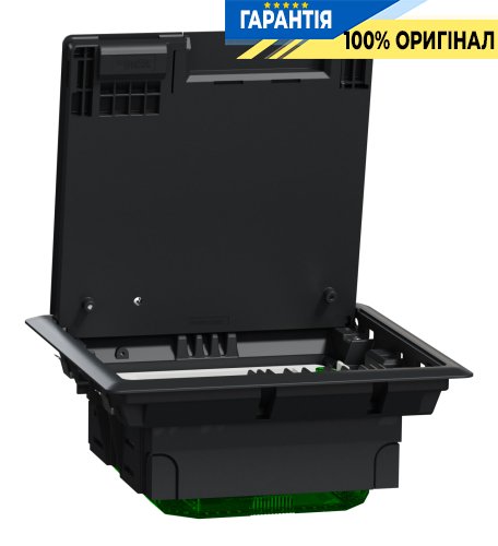 Підлоговий лючок, пластиковий, 4 модуля (M), Unica System+ SE INS52120