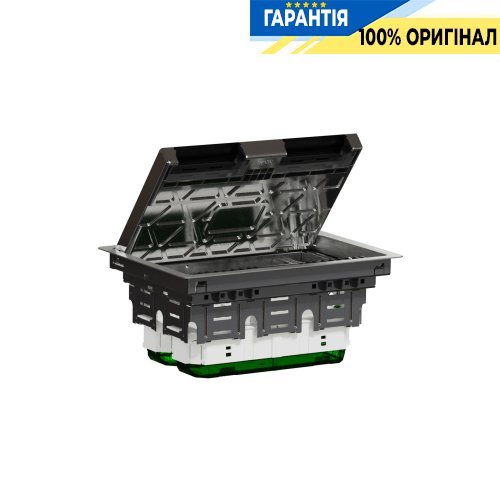 Напільний лючок металевий, 8 модулів (L), Unica System+ SE INS52125