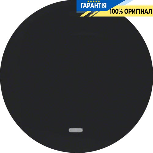 Клавіша 1-а з лінзою, чорний (глянсовий), R.1, R.3, Berker 16212045