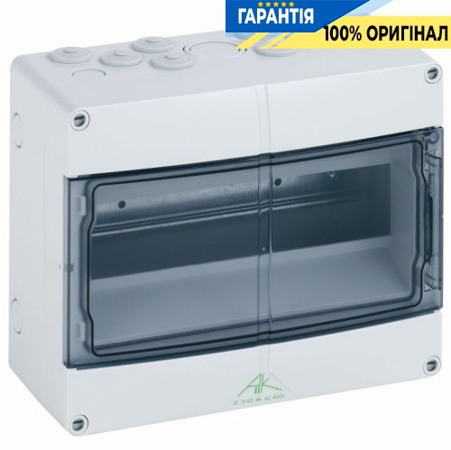 Щиток AK 12 12-ти модульний IP65 sp73541201