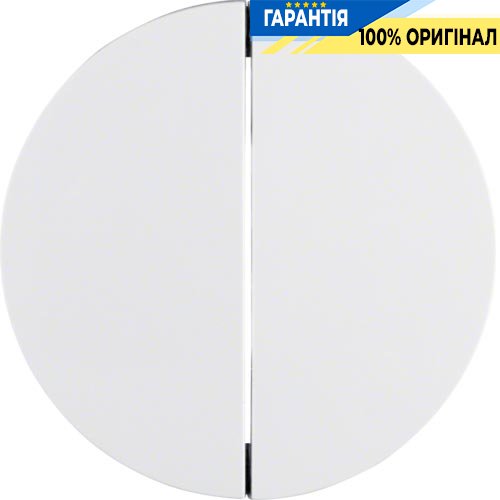 Клавиша 2-я, полярная белизна (глянцевый), R.1, R.3, Berker 16232089