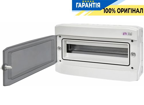 Щит пластиковый внешний IP65 ECH-18PTu 18 мод. ETI 1100351