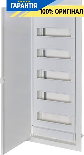 ETI Щит металлопластиковый ECG70 (60+10мод., металл.белая дверца) IP40 1101029
