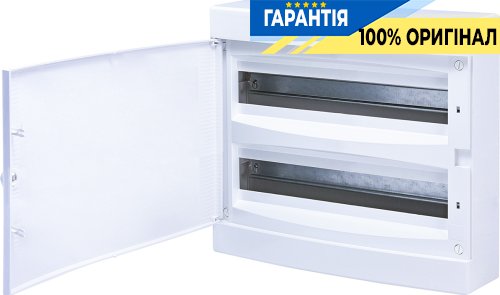 Распределительный щит наружный ECT 2x18PO (36мод. белая дверца) IP40 ETI 1101082