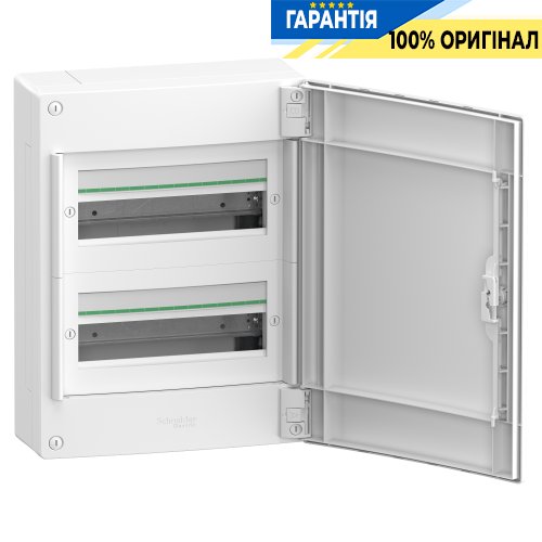 Навесной распределительный щит, белые двери, 2 ряда по 13 модулей, PrismaSeT XS, Schneider Electric LVSXQ213
