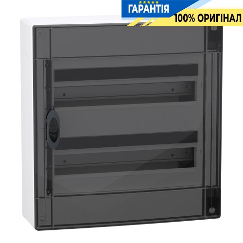 Розподільний щит навісний, 2 ряди по 18 модулів, димчасті двері, PrismaSeT XS, Schneider Electric LVSXR218