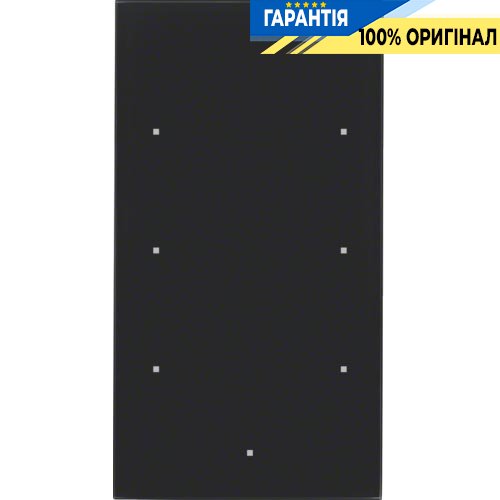 Скляний сенсор 3-канальний, чорний, Berker TS Sensor 168305
