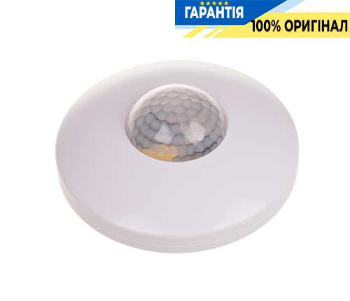 Датчик руху накладний F&F DR-06W 230В 4А 360° IP40 білий