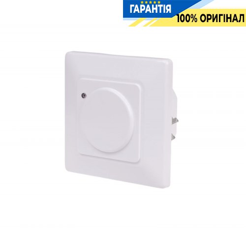 Датчик руху мікрохвильовий F&F DRM-07 з функцією присутності 360°, 230В/6А, IP20, вбудовуваний, білий