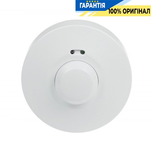 Датчик руху мікрохвильовий F&F DRM-02 360° 180-253В 5А IP20 накладний білий