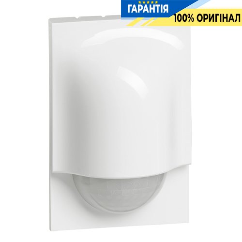 Датчик руху настінний Legrand 48942, кут огляду 140°, білий колір