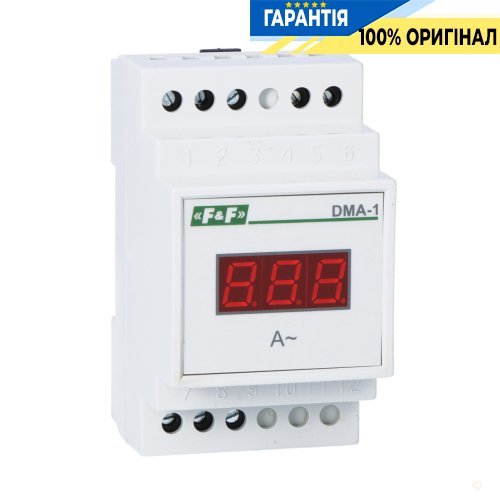 Амперметр F&F DMA-1RMS True RMS до 20А, точное измерение тока