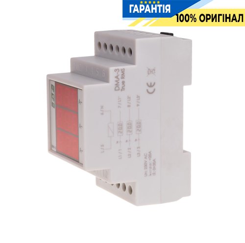 Амперметр True RMS DMA-3RMS F&F для точних вимірювань струму, надійний та зручний у використанні, артикул DMA-3RMS