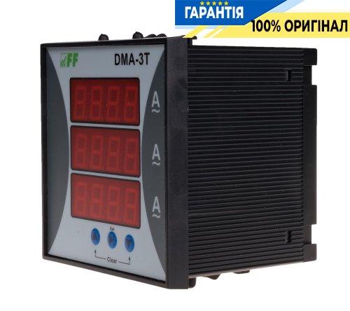 Амперметр DMA-3T F&F для измерения тока, надежный и точный прибор с артикулом DMA-3T