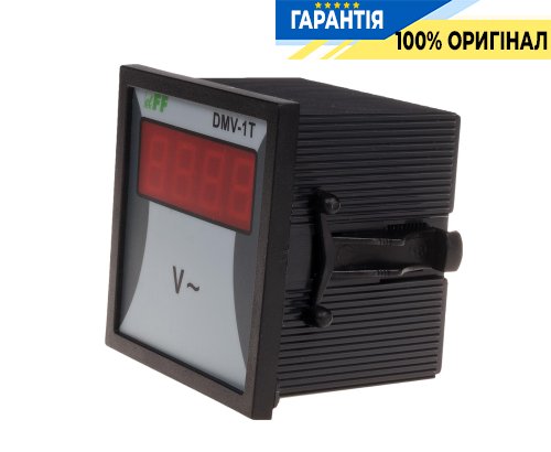 Вольтметр DMV-1T F&F для измерения напряжения, надежный и точный прибор с артикулом DMV-1T