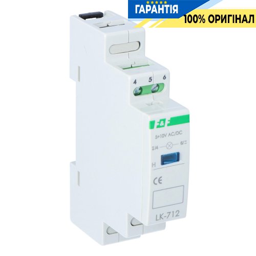 Индикатор напряжения LK-712B-5-10V с синим LED, 5-10 В, F&F