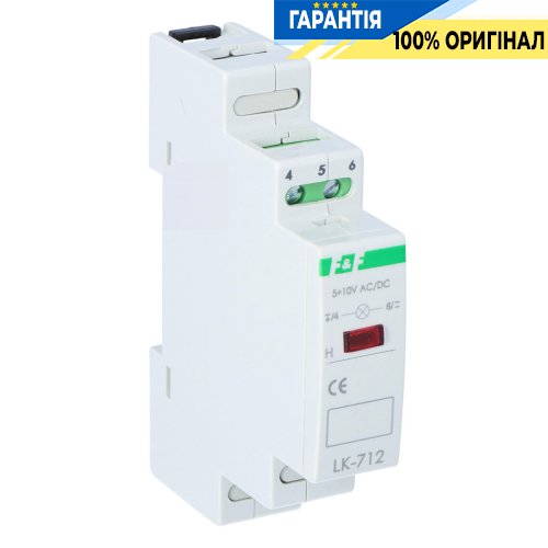 Индикатор напряжения LK-712R-5-10V с красным LED, 5-10 В, F&F