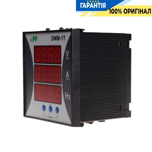 Многофункциональный цифровой мультиметр параметров сети DMM-1T F&F, код DMM-1T, для точных измерений электрических параметров
