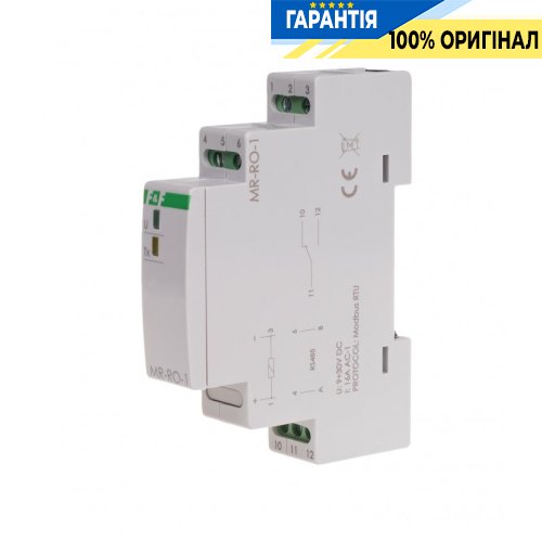 Модуль релейных выходов MR-RO-1 с интерфейсом MODBUS RTU, F&F