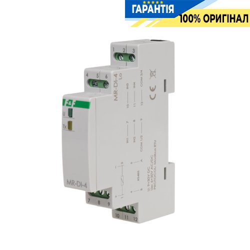 Модуль расширения цифровых входов MR-DI-4 Lo F&F с 4 каналами, артикул MR-DI-4Lo