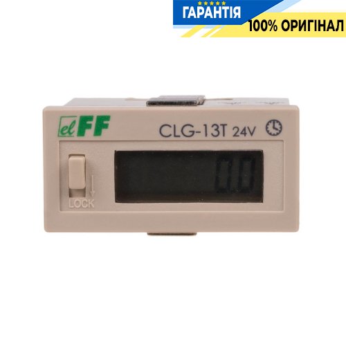 Счетчик времени работы CLG-13T-24V 24В F&F с цифровым индикатором и надежной конструкцией