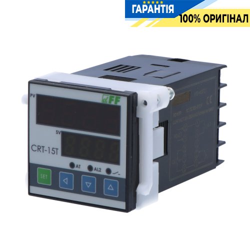 Регулятор температуры CRT-15T F&F 1ПК 3А 230V/AC, диапазон 0°С до +400°С