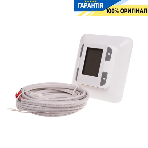 Регулятор температури RT-825 F&F 1НО 16А 230V/AC з програмованим діапазоном +5…+60°C та виносним датчиком