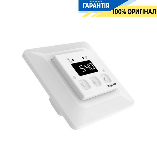 Терморегулятор DigiTop TS-2, діапазон +5…+40°C, 230V/16А, вбудований монтаж