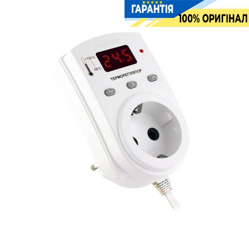 Терморегулятор DigiTop ТР-1, діапазон -50…+125°С, 230V/16А, для розетки