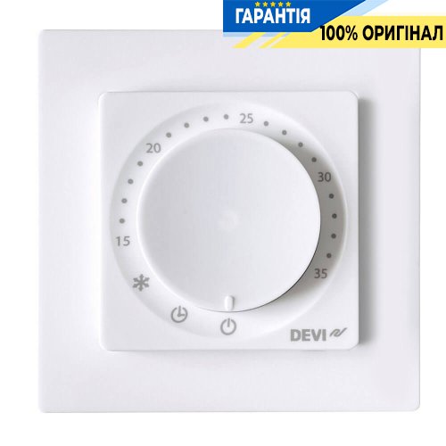 Терморегулятор для теплого пола Devi DEVIreg™ 140F1161 Room Bluetooth, белый