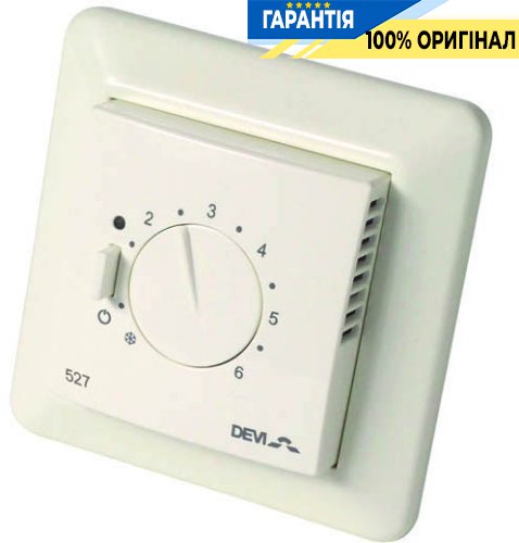 Терморегулятор Devi Devireg 527 140F1041 без датчика, пропорційне керування