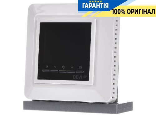 Терморегулятор DEVI DEVIreg Opti 140F1055 з інтелектуальним таймером, діапазон +5...+45°C, білий