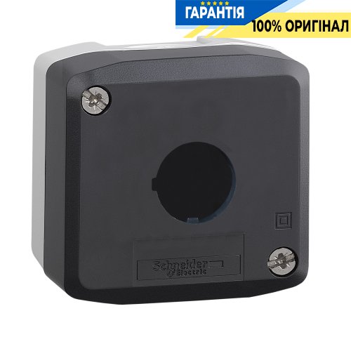 Пустой серый кнопочный пост 1 отверстие Harmony XALD Schneider Electric XALD01