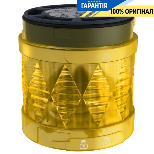 Световой модуль сигнальной колонны Schneider Electric Harmony XVU, желтый, 24 В, код XVUC28