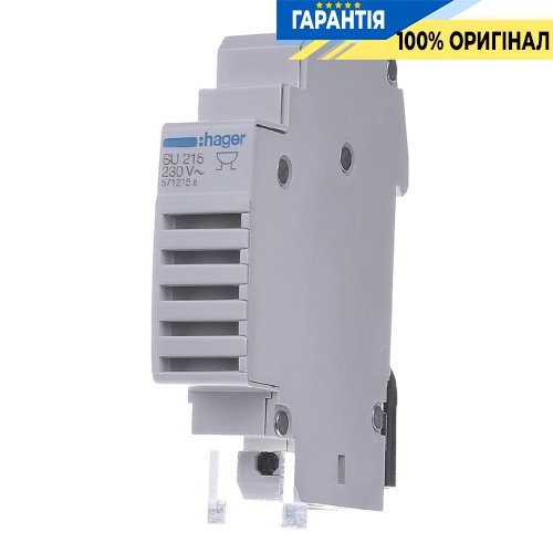 Зумер 230В 0,03А 78дБА DIN SU215 Hager для сигналізації та оповіщення
