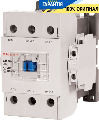 Контактор E.NEXT e.industrial.ukc.40.220, 40А, 220В, 1NO+1NC, i.0090004