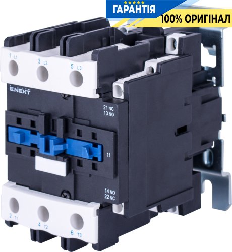 Контактор E.NEXT e.pro.ukc.4.65.230.1NO+1NC, 65А, 230В, 1NO+1NC, p009115
