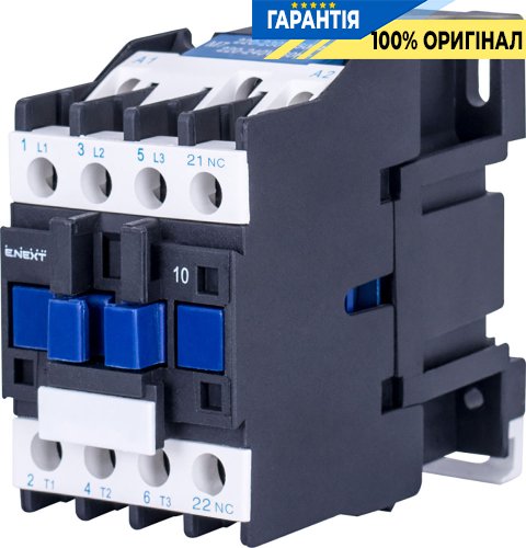Контактор E.NEXT e.pro.ukc.1.12.230.1NС 12А 230В 1NС p009122 для керування електромережами