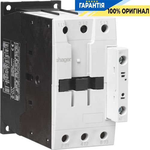 Контактор корпусный 3P 40А AC-3 230В Hager EV040C для электросетей
