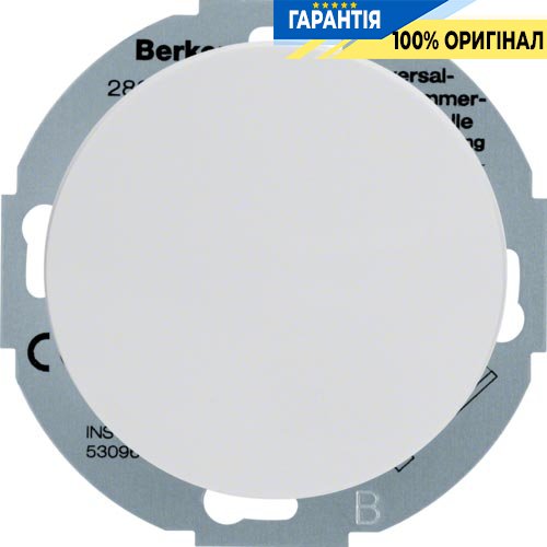 Додатковий пристрій до Димера, полярна білизна (глянсовий), Berker R.Classic 28352089