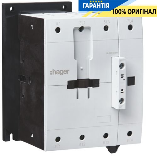 Контактор корпусный 4-полюсный 125А 230В AC-1 Hager EVN125C