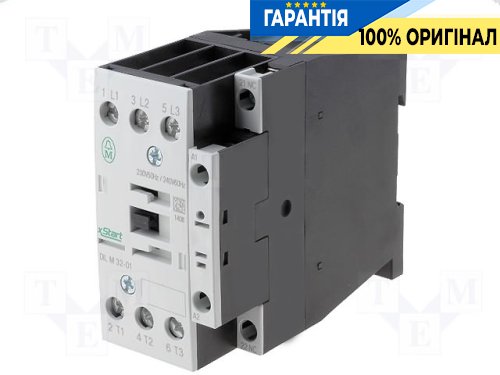 Контактор Eaton DILM32-01 32A 230V~ 3Н.О контакта, код 277292