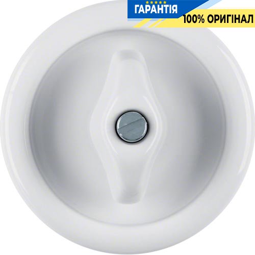 Накладка з ручкою для вимикачів, кераміка, пол. біла, PORZELLAN Rosenthal Berker 1930 164769