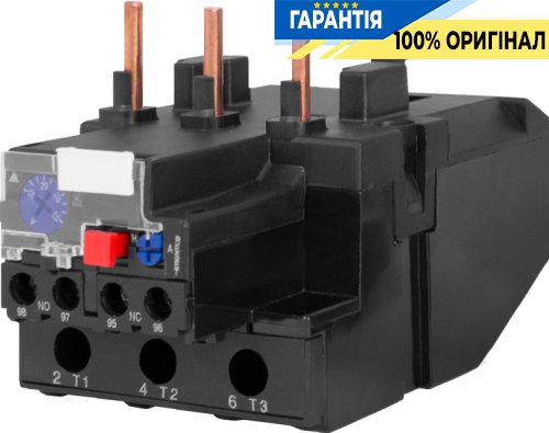Тепловое реле E.NEXT e.pro.ukh.3.65.3-4, диапазон 48-65А, габарит реле 3, контакты 3-4, артикул p058021
