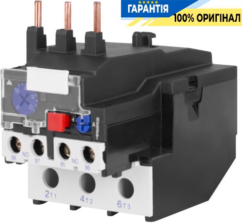 Теплове реле E.NEXT e.pro.ukh.2.36.2, діапазон 28-36А, габарит реле 2, габарит контактів 2, код p058017